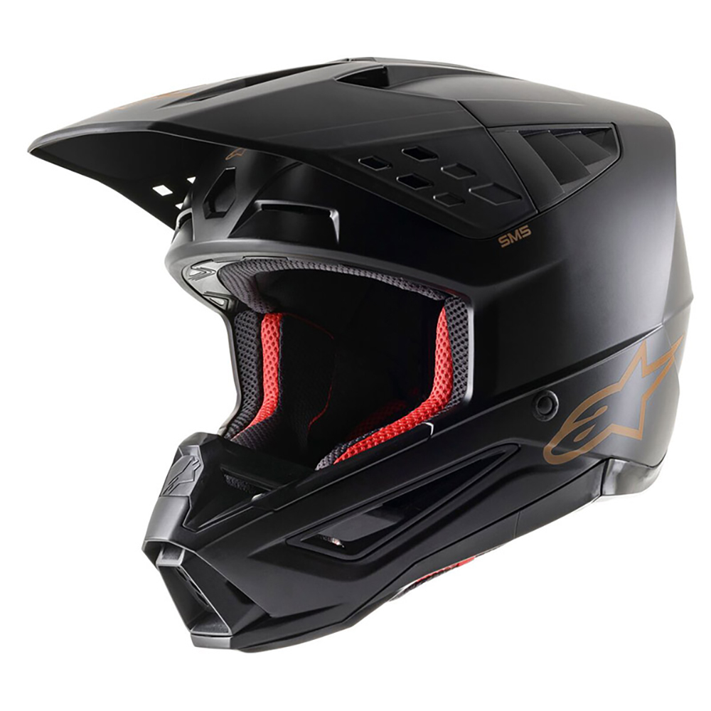 Alpinestars Alpinestars S-M5 Solid Helmet Ece Black Brown Matt